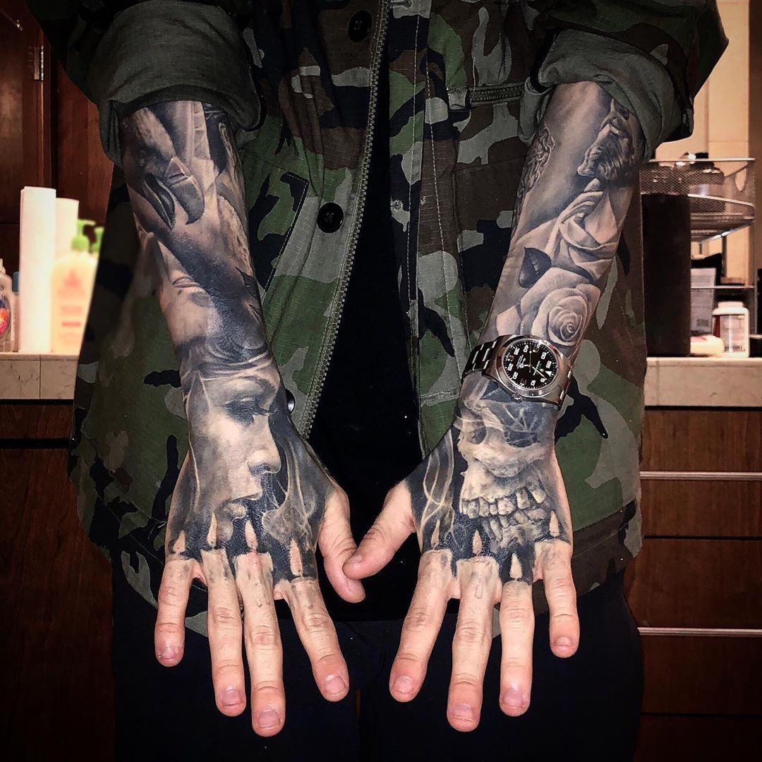 Devil Hand Tattoo