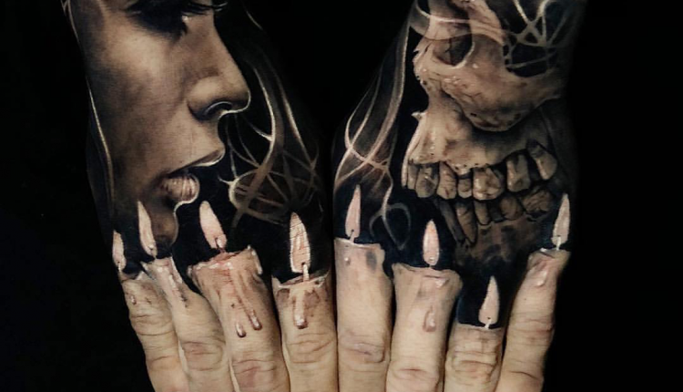 ‘Life & Death’ piece by Jak Connolly (The Tattoo That Broke the Internet)