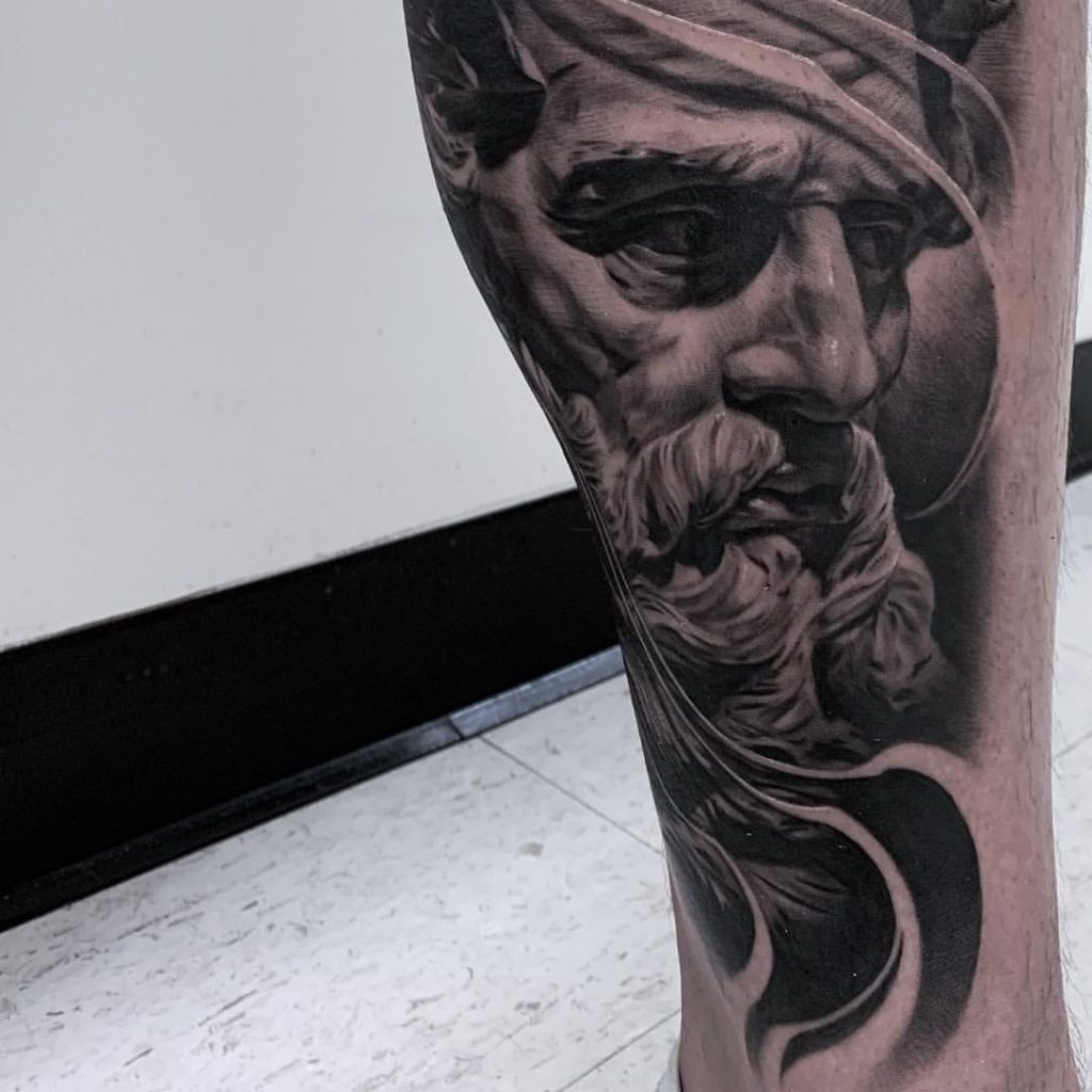 Matthew Brown Tattoo Artist  Inside bicep jammer for Scott today Thanks  again dude Youre a champ  starbritecolors  electrumstencilproducts underworldtattoocompany   blackandgreytattoo tattoo ink inked realistictattoo tattoos 