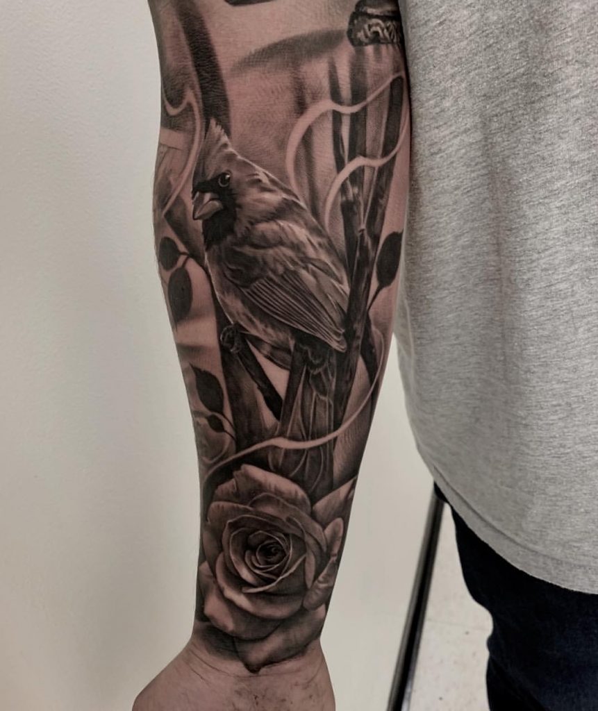 Arrows And Embers Custom Tattooing — Paradise island tattoo by Sean Ambrose  of Arrows...